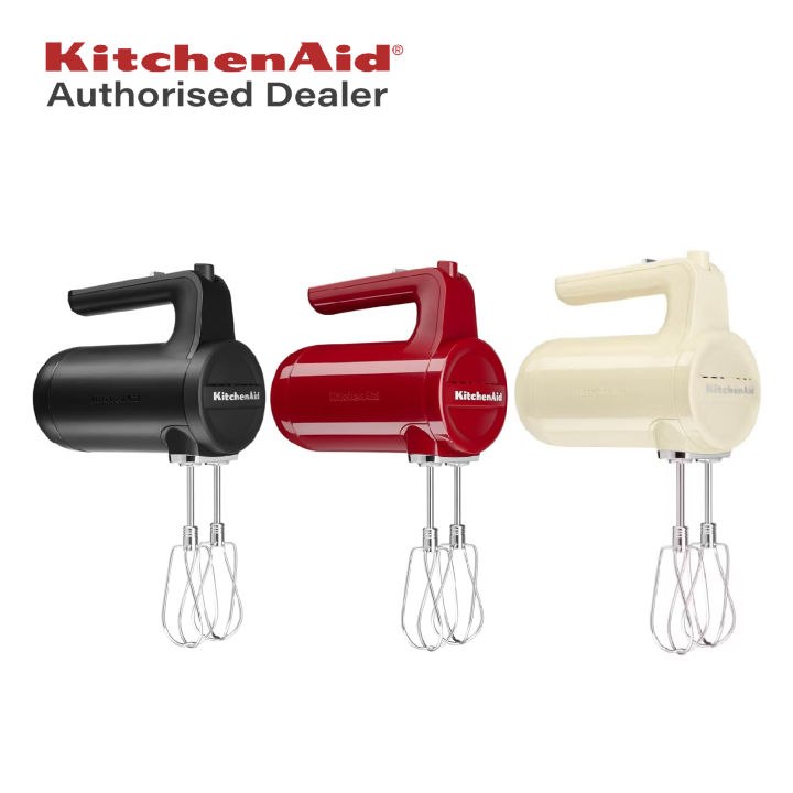 KitchenAid 7 Speed Cordless Hand Mixer 5KHMB732 Lazada Singapore