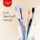 Colgate Slim Soft Charcoal Gold  Ultra Soft Toothbrush Value Pack of 3. 