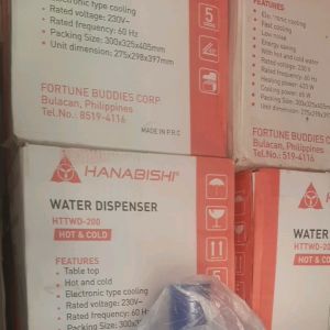 Water Dispenser Hanabishi Water Dispenser(table top)HTTWD-200