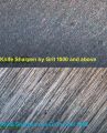 Delacour Axe/Hatchet Sharpening Puck Whetstone Sharpening Stone, Dual Grit Multi-Purpose Sharpener Stone. 