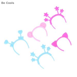 💟【Special price】💟Be Cools 5Pcs Dollhouse Miniature Headband Rabbit Cat Bear Ear Head Band Doll Mini Hairwear Hair Accessories for 30cm Doll