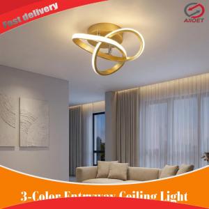 Acrylic Trefoil Led Ceiling Light Dimmable Led Hallway Light for Bedroom Living Dining Room Kitchen