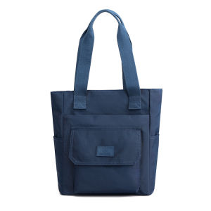 GStar Women Large Capacity Waterproof Tote Bag Oxford Cloth Shoulder Bag Korean Style Fashion Handbag Lightweight Spacious Durable Shopping Bag Multi-Pockets Travel Office Lady Student Mom Commuter Bag