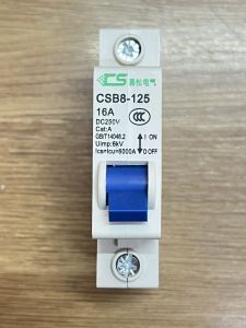 เบรกเกอร์ ใช้กับอินเวอเตอร์ ออนกริด ออฟกริด โซล่าเซลล์ DC 1P