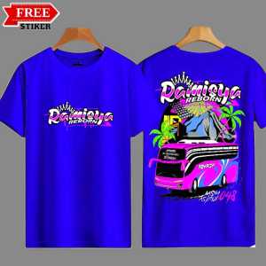 KAOS ANAK BUS RAMISYA JB5 USIA 1-12 TAHUN BAHAN CATTON COMBED30S