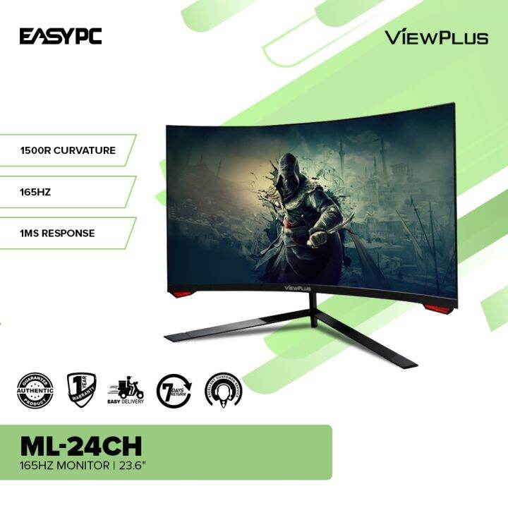 EasyPC | VIEWPLUS | ML-24CH | 165HZ MONITOR | 23.6" | Lazada PH