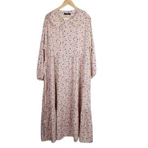 MiDi Dress Rayon Bunga Daisy BiG SiZE SUPER JUMBO 4XL LD 120 cm 4169#