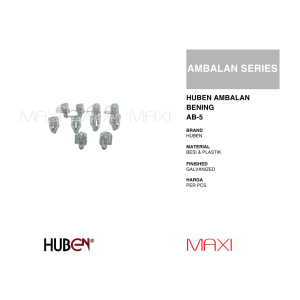Huben Ambalan Bening AB-5
