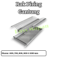 Rak Piring Gantung Tatakan Lemari Kitchen Set Stainless Steel Huben-Twin. 