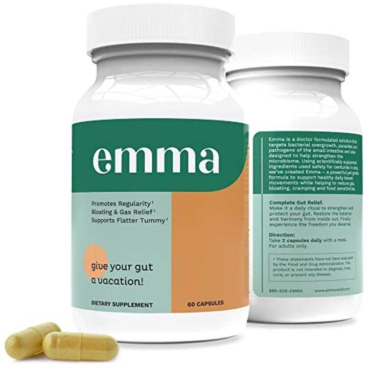 [PRE-ORDER] EMMA Supplement For Gut Health - Gas And Bloating Relief ...