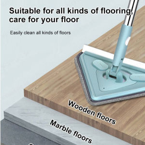 minbai01 Household cleaning mop large triangle mop lazy mop