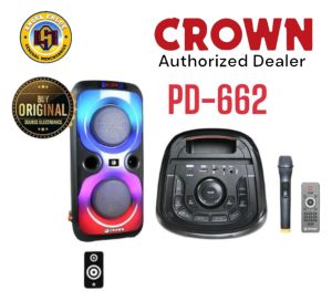 Crown PD 662 Portable Dancing Light Baffle with Bluetooth and usb port