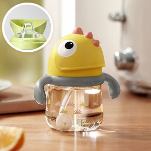 Babycare แก้วหัดดื่มไดโนเสาร์ แก้วหัดดื่มเด็ก หัดดื่มกันสำลัก แก้วน้ำเด็ก แก้วน้ำกันสำลัก แก้วไดโนเสาร์