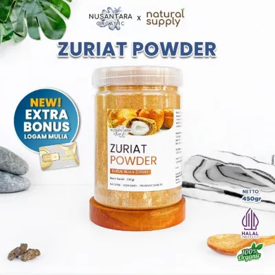 Nusantara Organic Bubuk Zuriat Organik Powder Serbuk Zuriyat Murni 450gr NaturalSupply