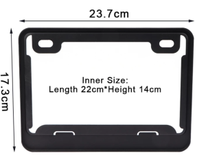 HONDA /Yamaha UNIVERSAL MOTORCYCLE BACK PLATE PROTECTOR