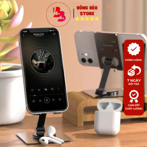 Giá Đỡ S368 Để Điện Thoại Máy Tính Bảng Ipad Xoay 360 Gấp Gọn NhômGiá Đỡ Để Bàn Giúp Livestream Xem Phim