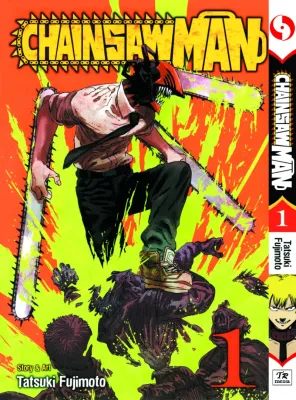 Vol. 1 English Manga Chainsaw Man Japanese Manga English Version Physical Book Hardcopy