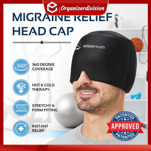 Cold Headache Migraine Relief Cap Gel Headache Relief Hat Comfortable And Stretchy Ice Cap