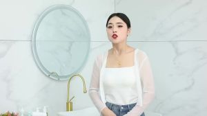 Hand held automatic foam soap dispensershower gel bubble maker toilet cleaning