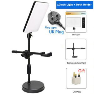 11-inch LED With 210cm Thick Tripod Studio Lighting Mobile Phone Camera Photography Light for Live Video Blog Recording
