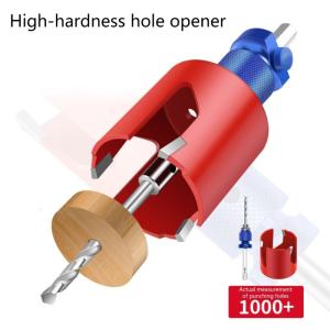Multipurpose Hole Opener Connecting Rod Hole Saw Mandrel With Hex Shank Design Compatibles With Standard Electric Drill