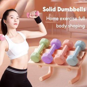 Dumbbell Set Pair 2/3/4/5/6/8KG Lady Dumbbell Muscle Fitness Weight Training Exercise Equipment