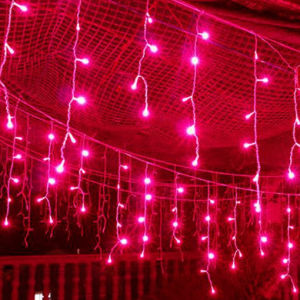 Gratis Semua - Tumblr Tirai Lampu Hias Warna Warni  / Lampu Tirai LED Tirai Putih / Biru / Ungu / Pink / Lampu Tumblr Dekorasi