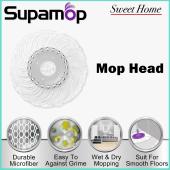 SupaMop M500 Spin Mop Set with Bucket 360° Floor Cleaning Mop Extra 2 Mop Heads 1 Year Warranty