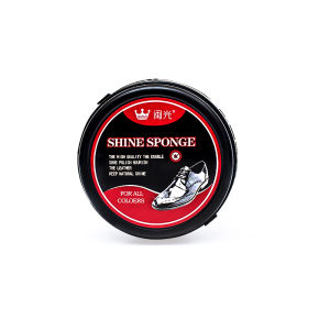 เครื่องมือขัดรองเท้าหนังฟองน้ำสองด้านเครื่องมือแว็กซ์รองเท้าไม่มีสีสำหรับรองเท้าทุกสี