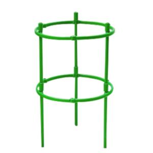 2 Layer Tomato Cage Stake Tower for Raised Garden Bed Durable Plastic Trellis for Garden Pots and Plant Support
