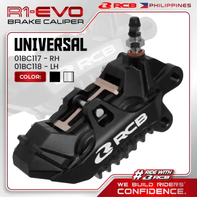 RCB Brake Caliper R1-EVO Series 4 Piston - Universal