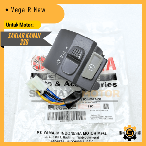 Switch Holder Original Yamaha 3S0 Saklar Kanan Vega R New Sakelar Starter Saklar Lampu Ori YGP