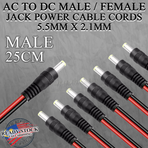 CCTV POWER SUPPLY DC12V MALE car ADAPTER HEAD 2 WIRE POWER CHARGER CABLE DC Power Jack Cable 12V 监控电源连接头 2 CORE...