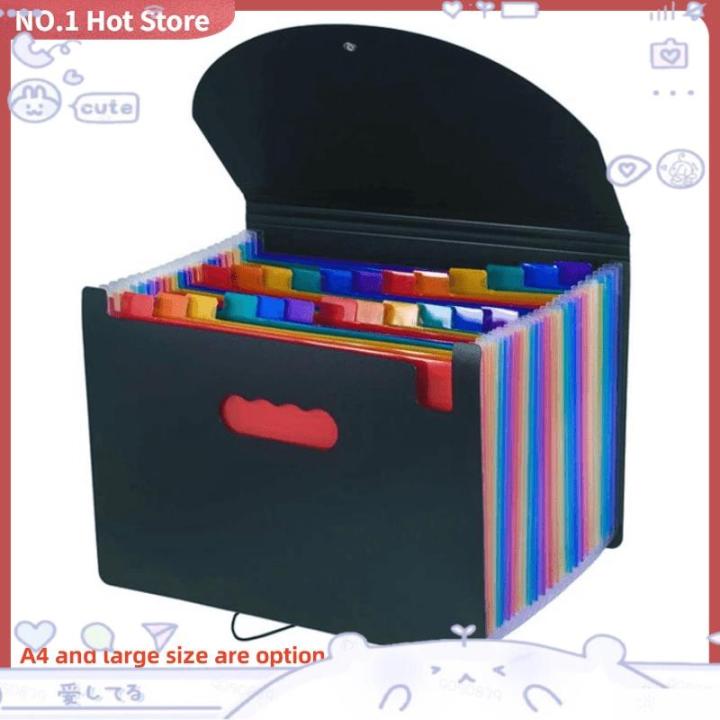 A4 Long Size 24 pocket Accordion Expandable File Folder Organizer 2 ...