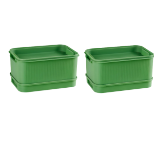 Block Out Light Seedling Tray Special Planting Pot Home Sprouting Planting Pot Soilless Green Bean Sprout Plate Safety Water Level Hole Ecofriendly Plastic Material Plantation