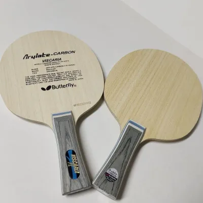 Butterfly King New Mung Bean Vis Baseplate Viskalia Viscaria Table Tennis Racket 5 Wood 2 Carbon External original Korean style