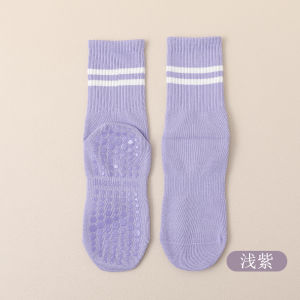 Vớ Yoga Dài Có Tay Cầm Cho Nữ Vớ Chống Trượt Sàn Nhà Ở Nhà Vớ Cotton Tập Thể Dục Pilates Khiêu Vũ
