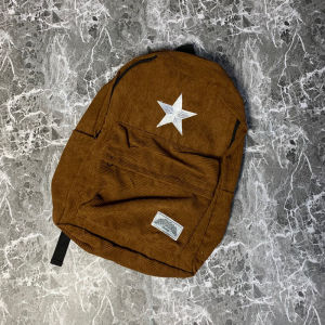 MAWAR-STORE22 TAS RANSEL CORDUROY BAGPACK Backpack | Tas Ransel Sekolah Motif Bintang