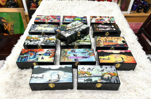 Hộp nữ trang Sơn Mài Cao Cấp Thanh Bình Lê size 12x20x6 cm đựng đồ trang sức vật dụng nhỏ xinh phòng ngủ trang trí làm quà tặng ý nghĩa