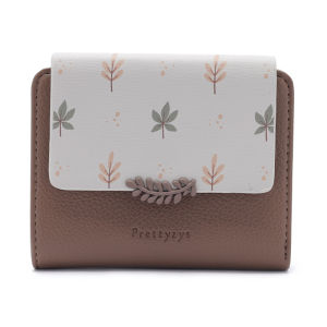 New Women Short Wallet Ladies Small Clutch Floral Coin Purse Card Holder