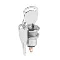 Metal Electronic Key ON OFF Lock Switch Phone Lock Security Power Switch with Key KS-01. 