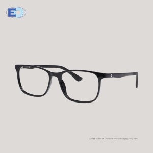 EO Eyewear Geardo Clip On Rectangle Ultra Light Full Rim Multicoated Clip On Eyeglasses for Men