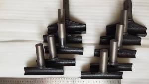 Hanson8 5.9 Inch Lathe Tool Rest Cast Iron Bar Tool Rest For Woodworking Turning Tool Diameter 25mm 8N6Y2