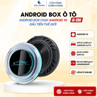 Android box cho ô tô 3 trong 1 Chíp QualComm Snapdragon 6125/665 8 nhân 8GB+128GB Android 16