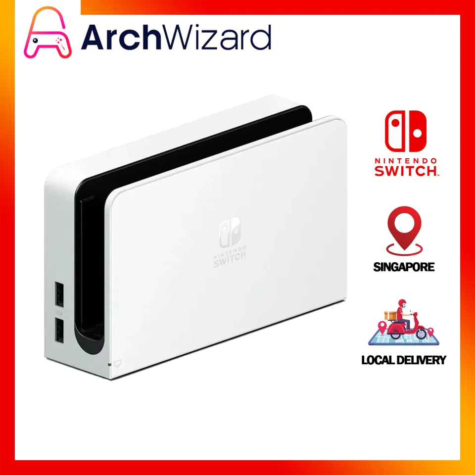 Nintendo Switch Dock Gen 1 Gen 2 Model & OLED Model - Black White