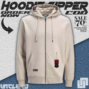 NEW Sweater Hoodie POLOS Pria Wanita Jaket Distro BIG SIZE Fleece Tebal