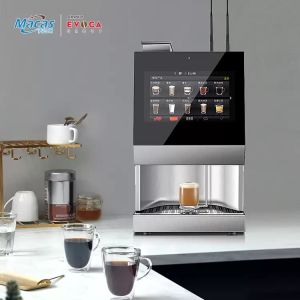MACES EVOCA FULL AUTO COFFEE MACHINE COMMERCIAL TYPE BEAN TO CUP +INSTANT OPTIONAL VENDING PAYMENT SYSTEM