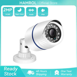 Hamrol 2MP 3MP 5MP POE 48V IP Camera Network Camera Video Surveillance 1080P Night Vision CCTV Outdoor Security Camera XMEye