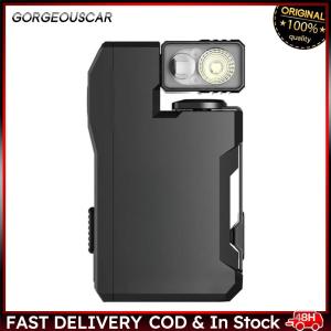 EDC Flashlight 400 Lumens Pocket Mini Light Magnetic with RGB Light for Outdoor