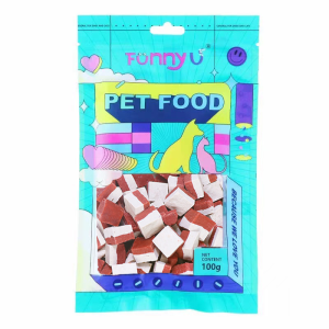 100g Pet Dog Cat Beef Food Dog Treats Dog Snack Chicken Cheese Granule Dog Training Food for Puppy Dog